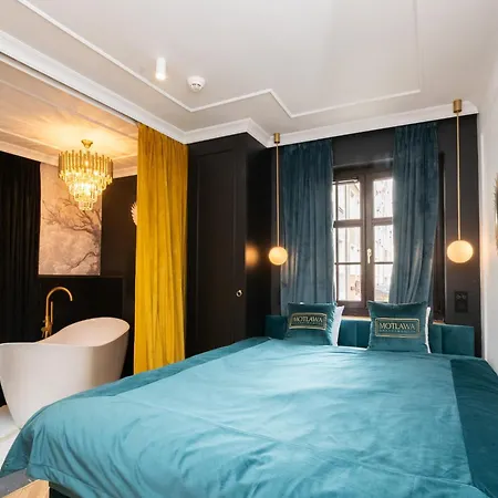 Motlawa Apartments - Old Town & River Viev, Fast Wifi Gdansk Room photo