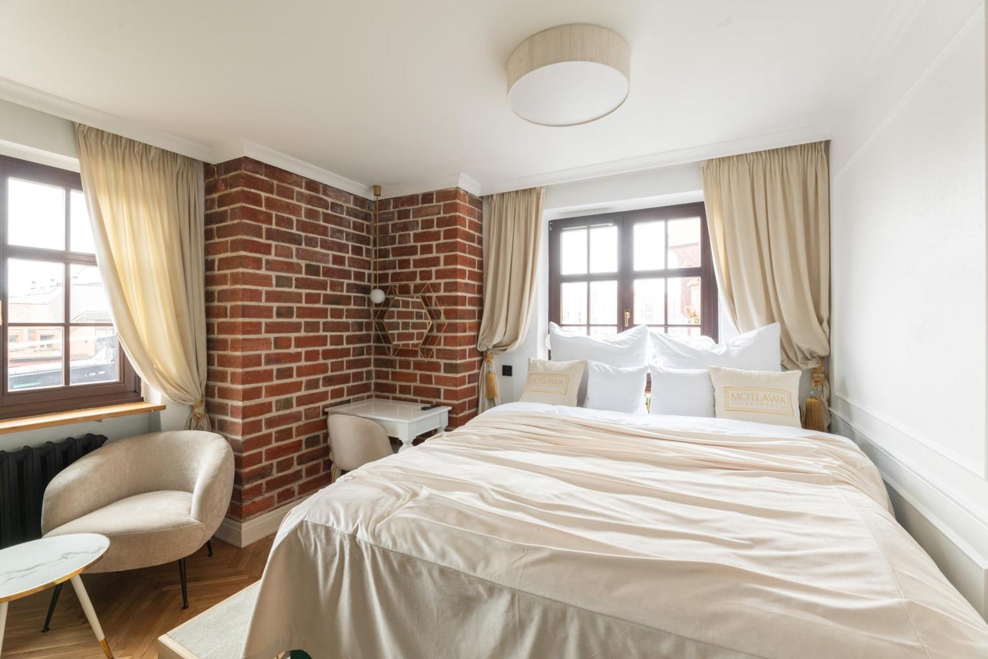 Apartmán Motlawa - Old Town & River Viev, Fast Wifi