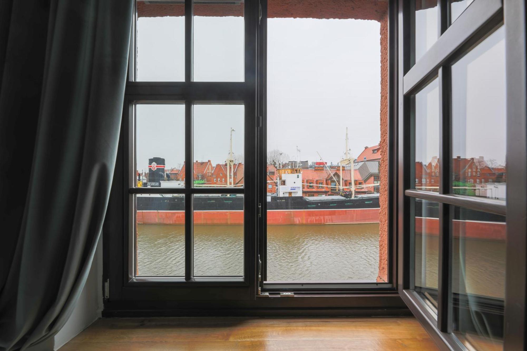 Motlawa - Old Town & River Viev, Fast Wifi Leilighet Gdańsk