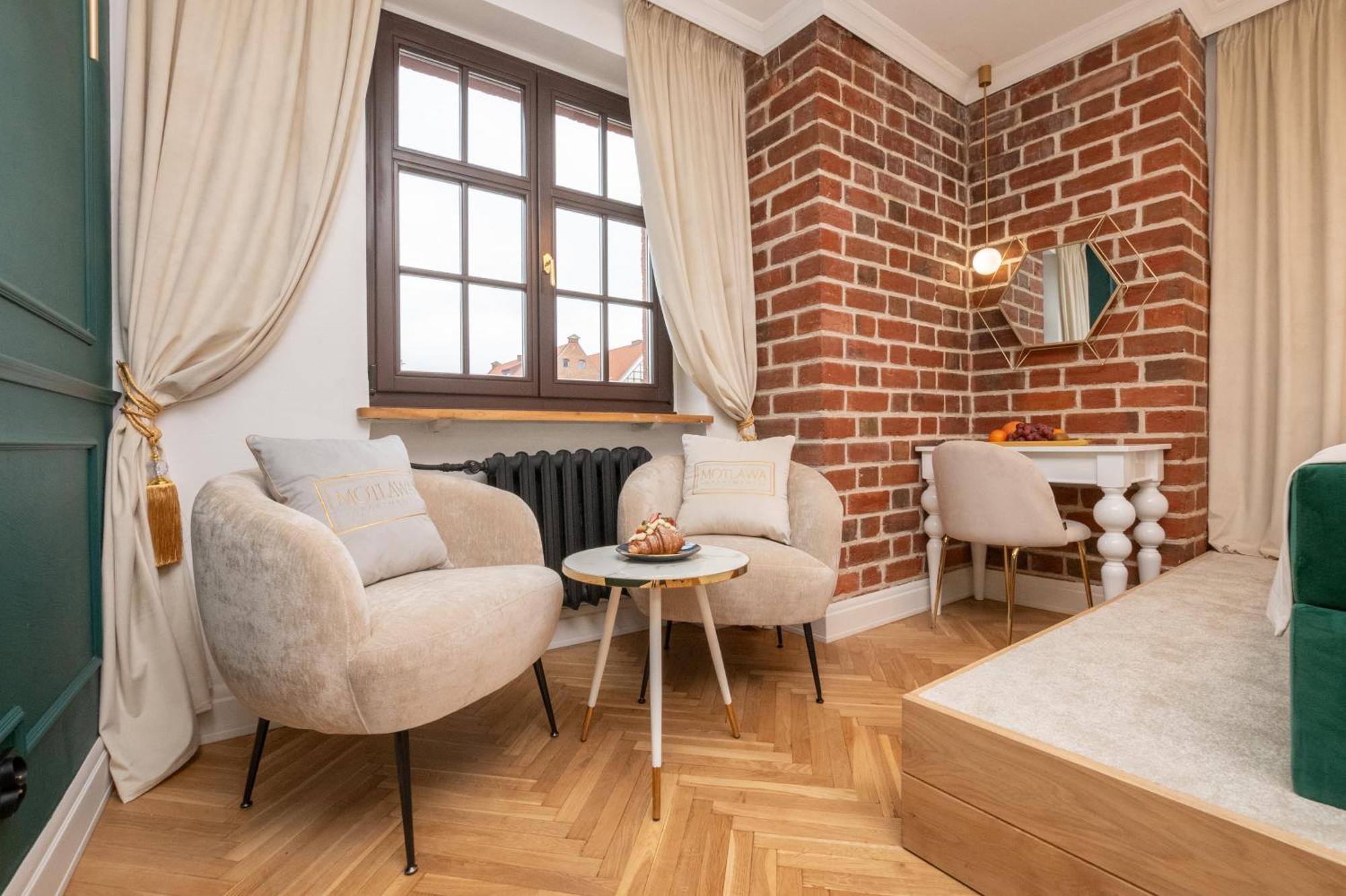 Apartmán Motlawa - Old Town & River Viev, Fast Wifi