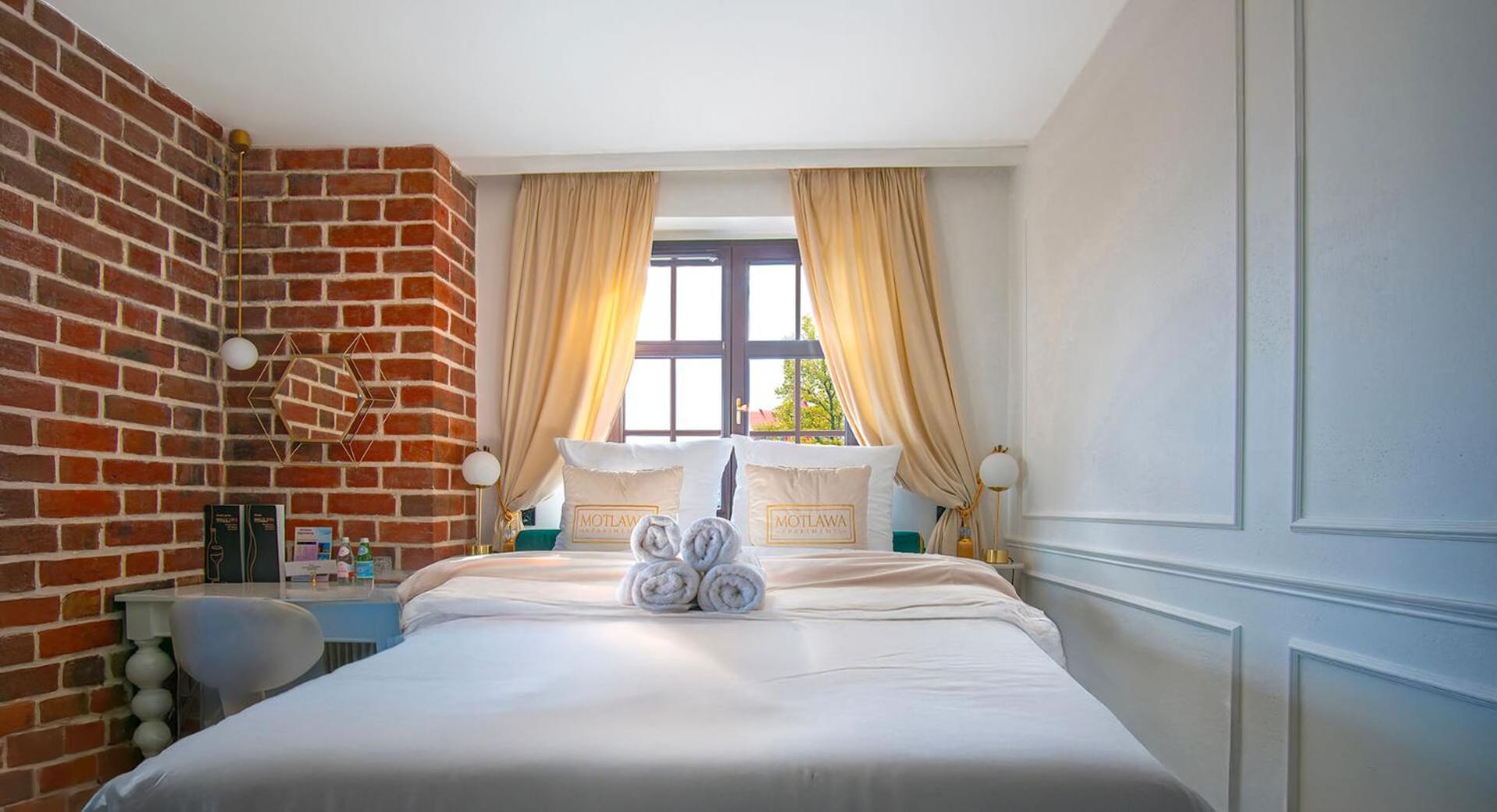 Apartmán Motlawa - Old Town & River Viev, Fast Wifi