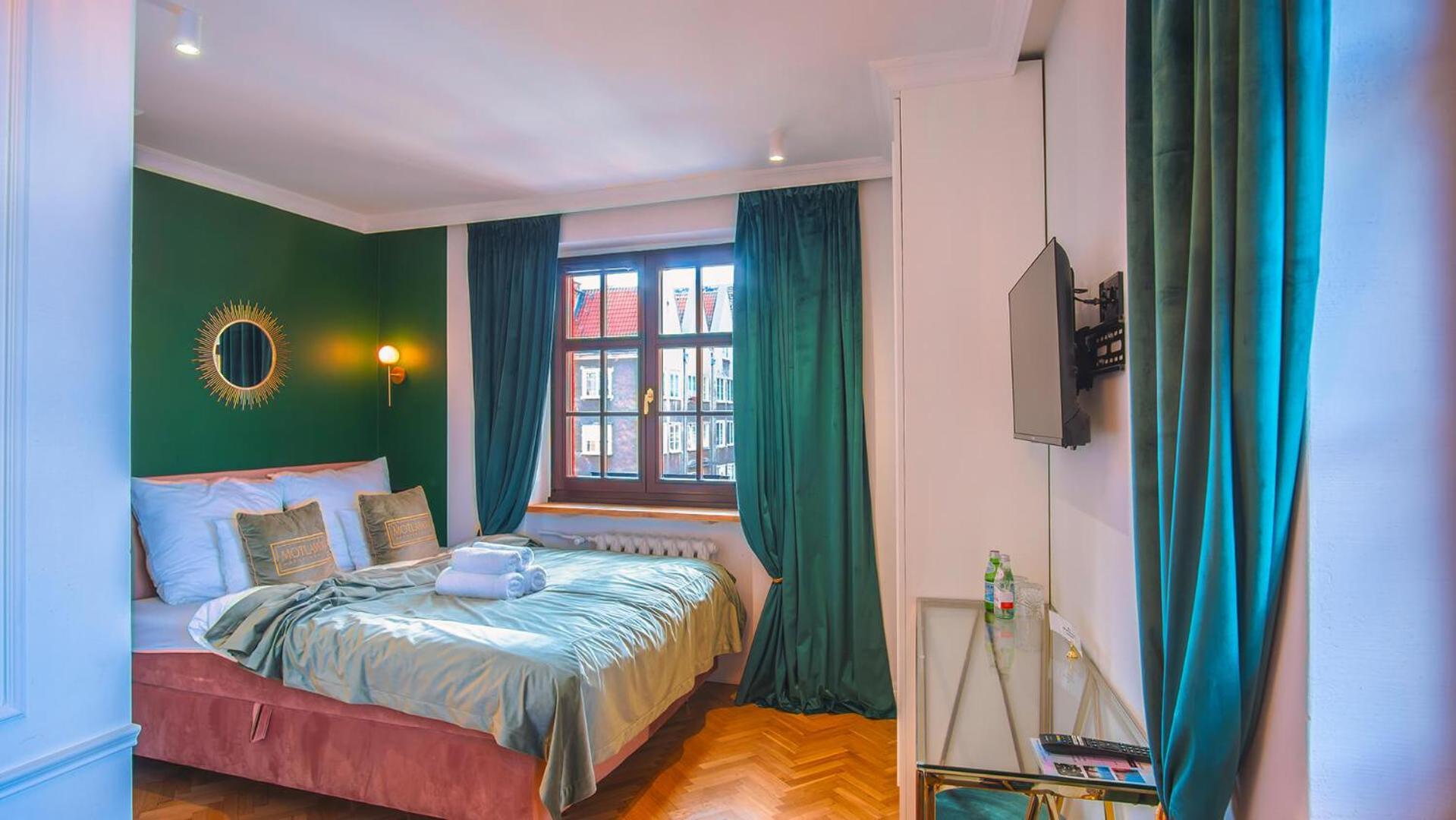 Motlawa - Old Town & River Viev, Fast Wifi Apartmán Gdaňsk