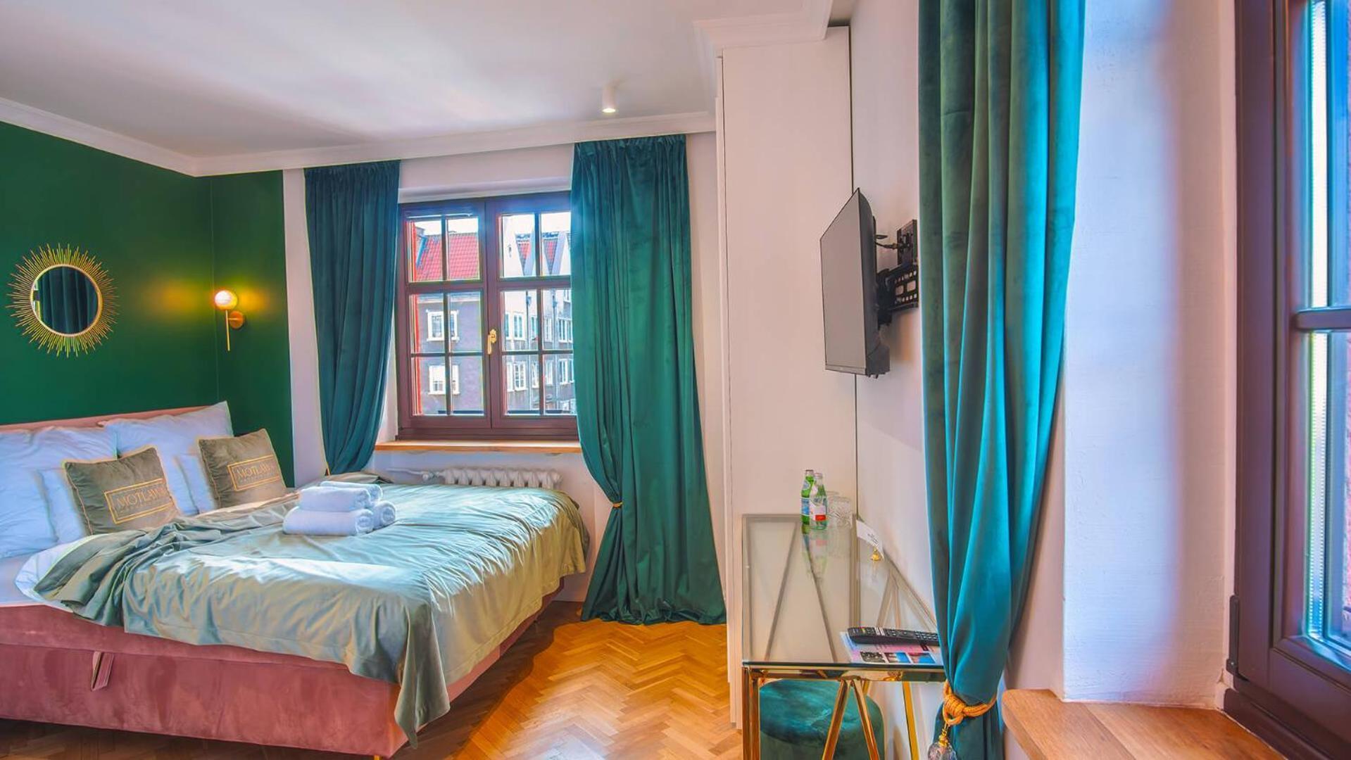 Motlawa - Old Town & River Viev, Fast Wifi Apartmán *