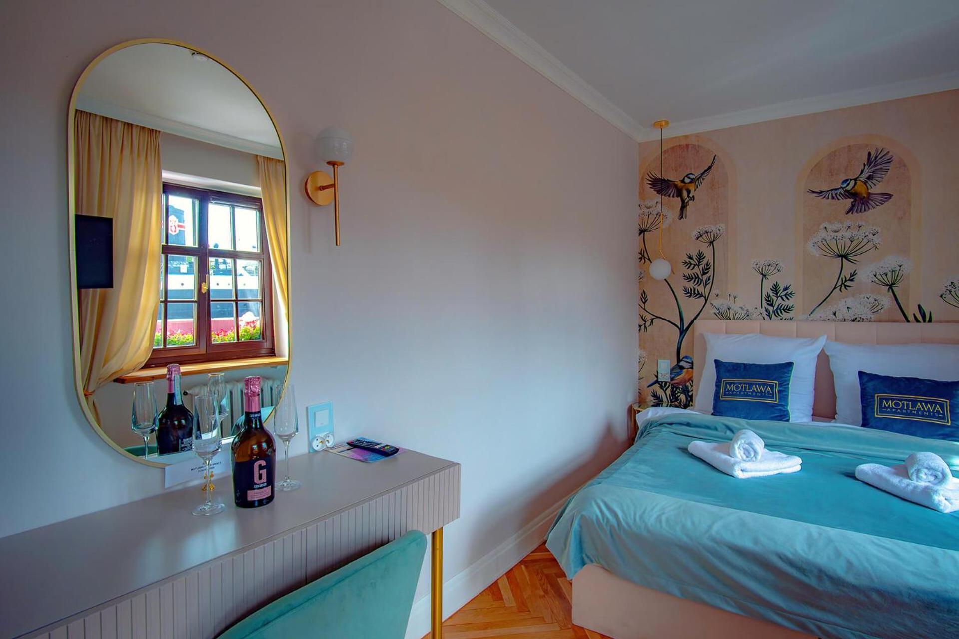 Apartmán Motlawa - Old Town & River Viev, Fast Wifi *
